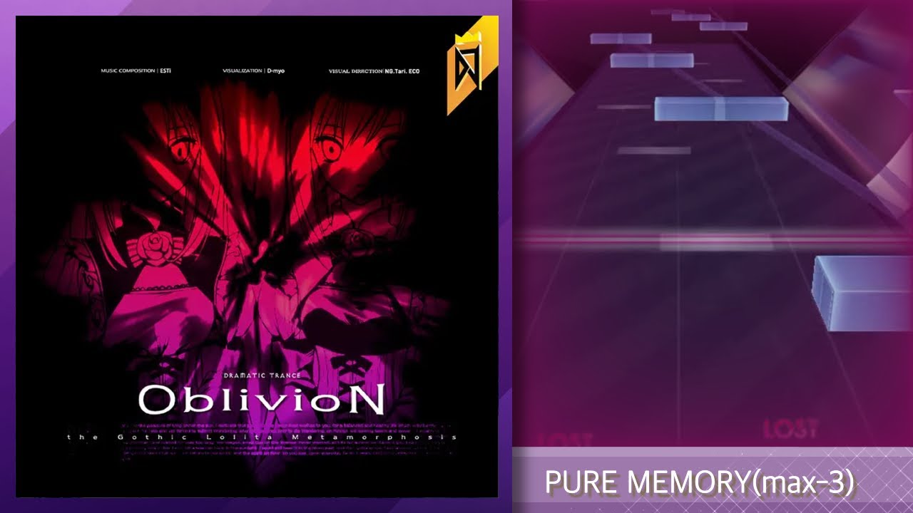 もやし 【Arcaea】OBLIVION [ETR] PURE MEMORY(max-3)-移动端音游搬运小队-移动端音游搬运小队-哔哩哔哩视频
