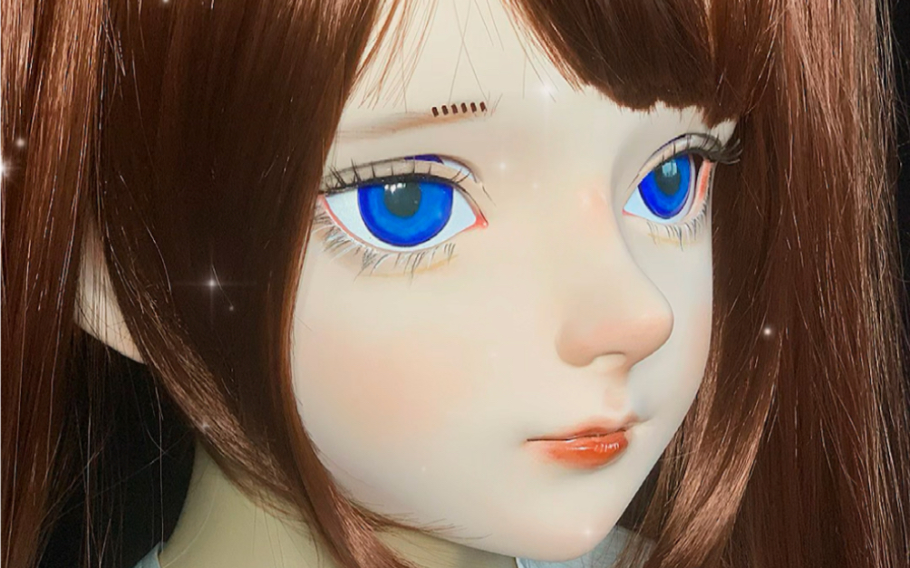 新款kigurumi bjd娃娃半头面具 精灵少女 今日发售~简易长在我的审美