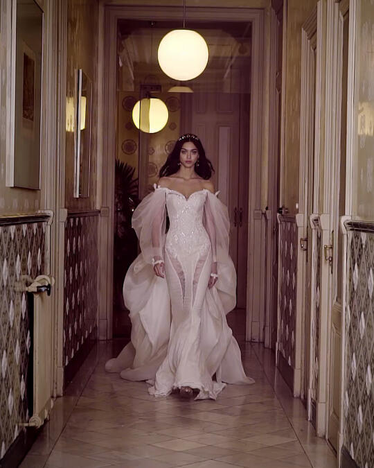 galia lahav高定婚纱91古典美的现代呈现959595这件婚纱设计