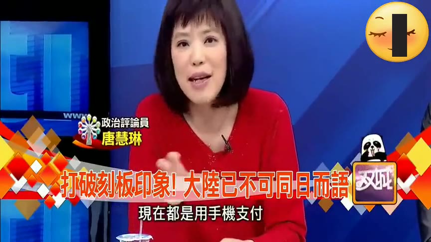 台湾女名嘴这样说!