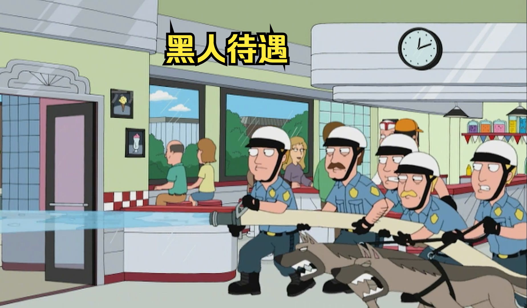 小黑到餐厅吃饭,却受到了特殊照顾-爱玩乐高的小邬-默认收藏夹-哔哩