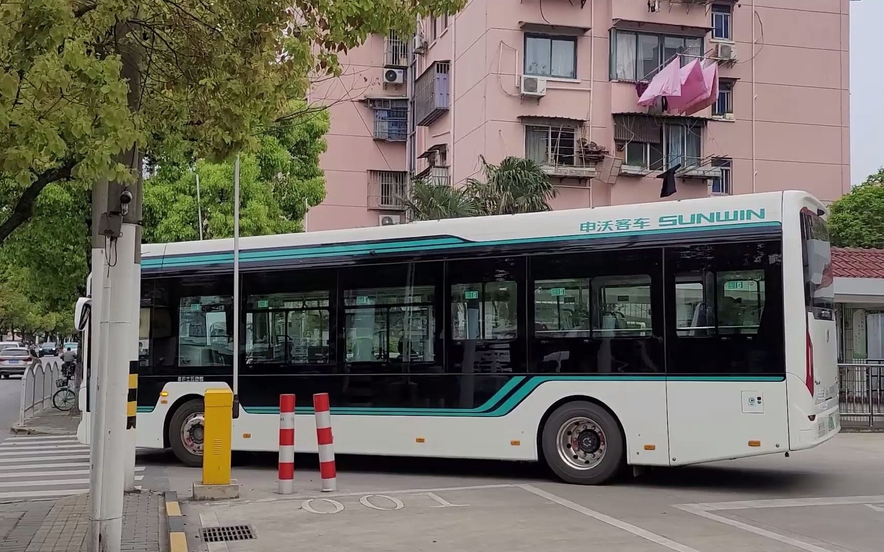 【上海公交pov】2分钟带你观看 187路 申沃客车 iev10-白金刚/ 班长