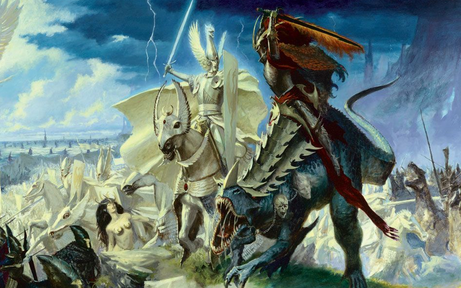 中古战锤历史——番外:图解精灵内战_哔哩哔哩_bilibili