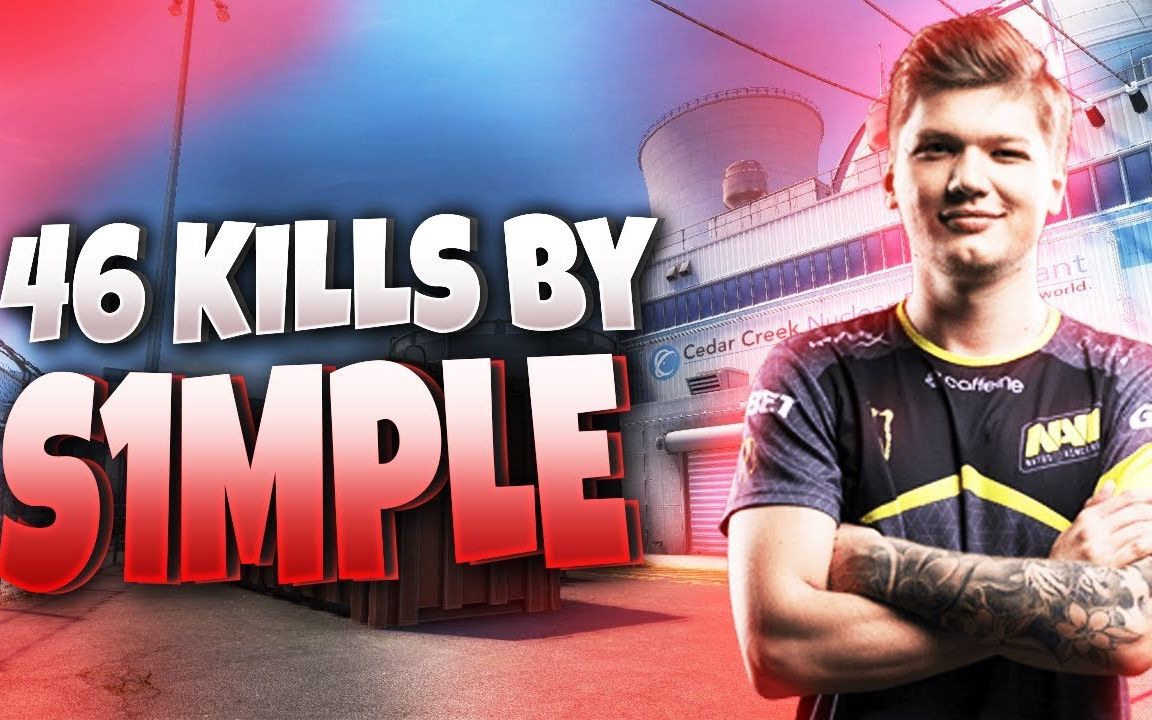 cs-go - s1mple 46 kills on nuke @ fpl (15.05.