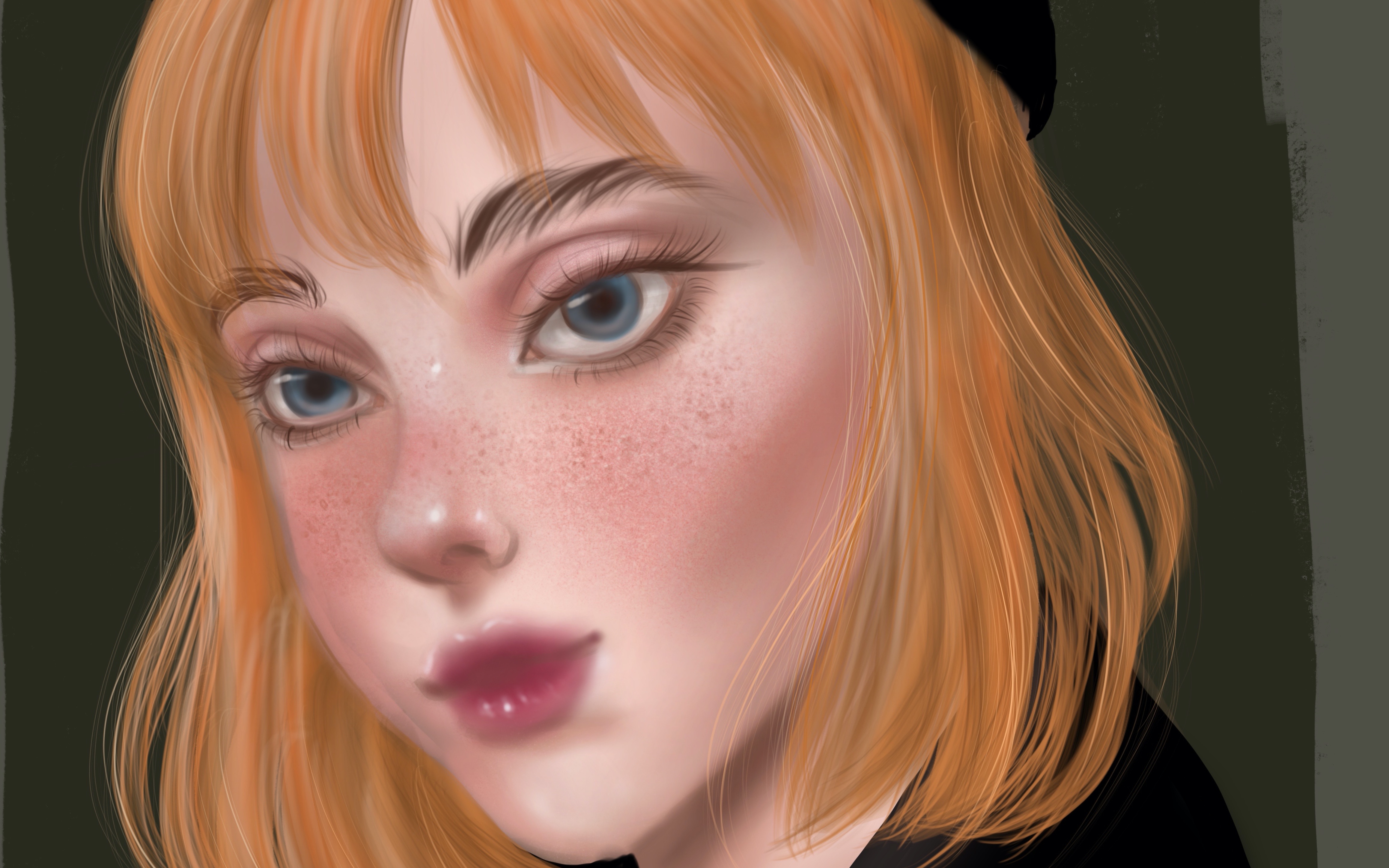 ipad procreate厚涂 头像