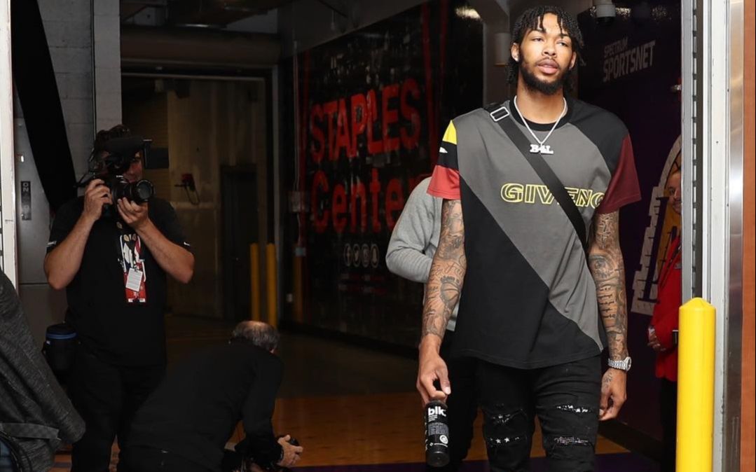 英格拉姆训练一有点小小帅