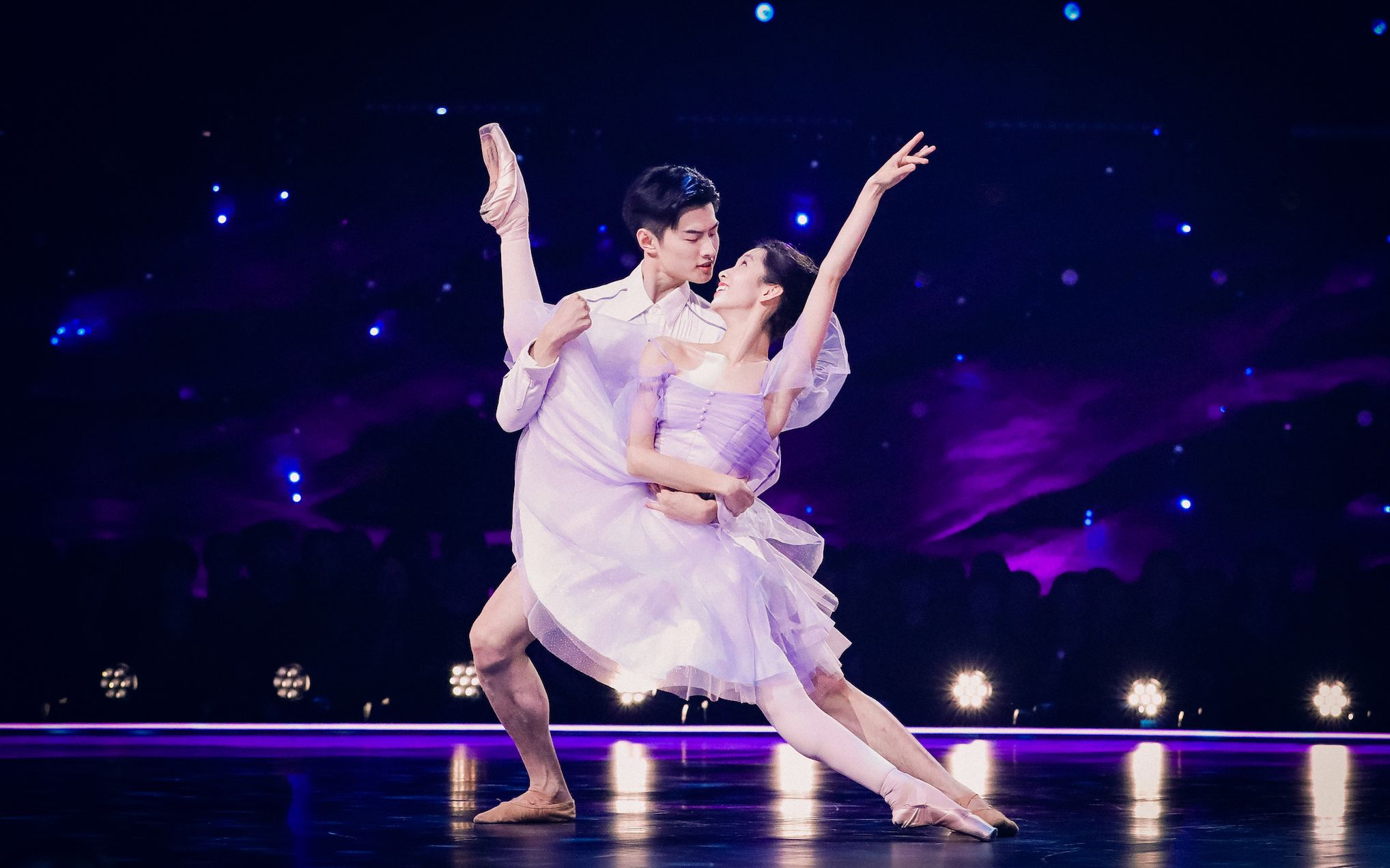 舞蹈风暴舞台纯享金郭龙飞许靖昆用芭蕾讲述令人憧憬向往的青春爱恋