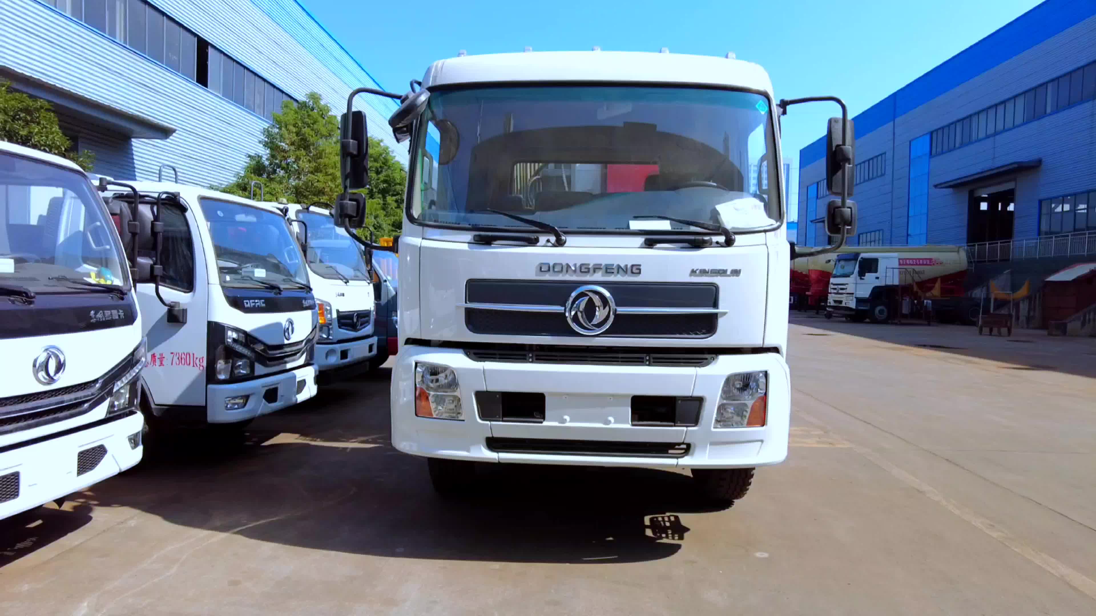 出口外贸专供东风天锦14方垃圾压缩车