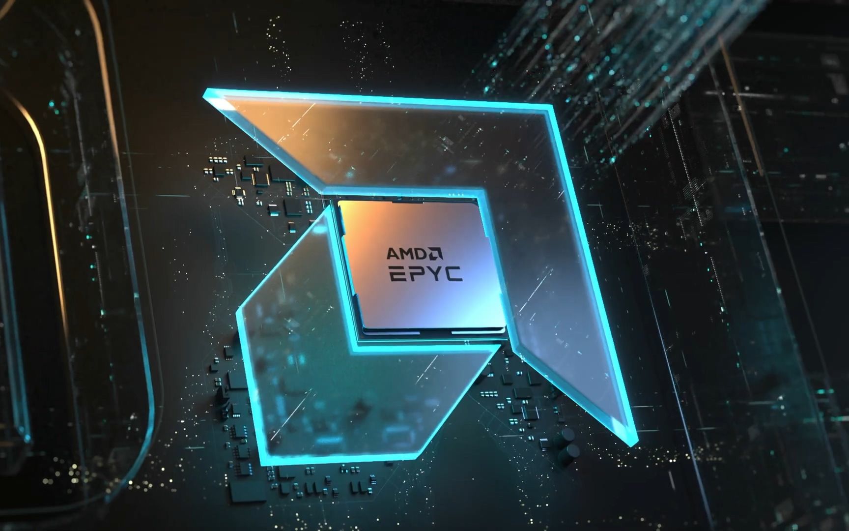 第四代amd epyc64 霄龙 服务器处理器