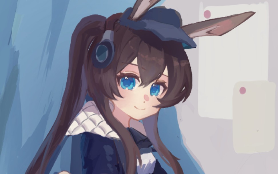 【绘画过程】报童阿米娅!