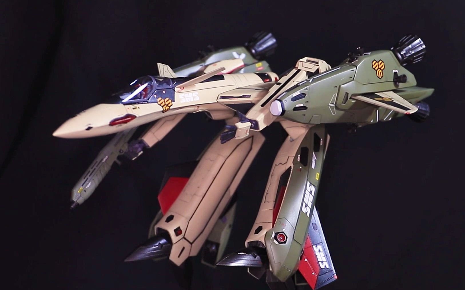 macrossf | vf-19ef/a isamu sp 模型制作~_哔哩哔哩_bilibili