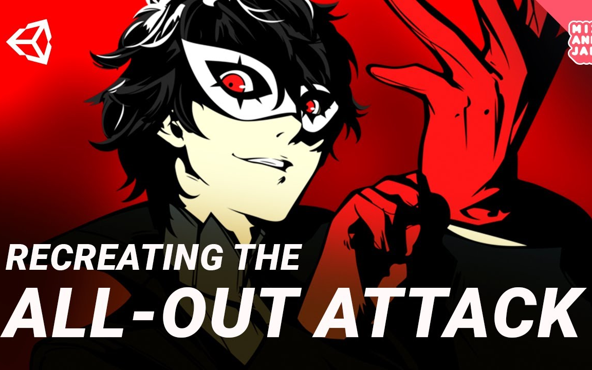 unity项目u3d教程实现女神异闻录5总攻击技能效果附工程源码persona5