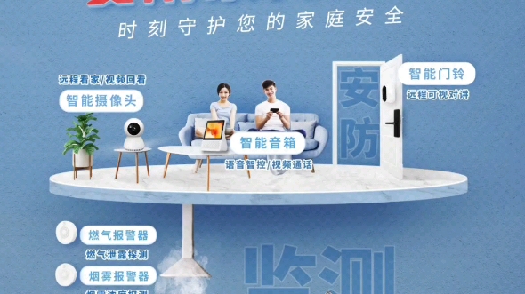 联通智能看家,守护全家.