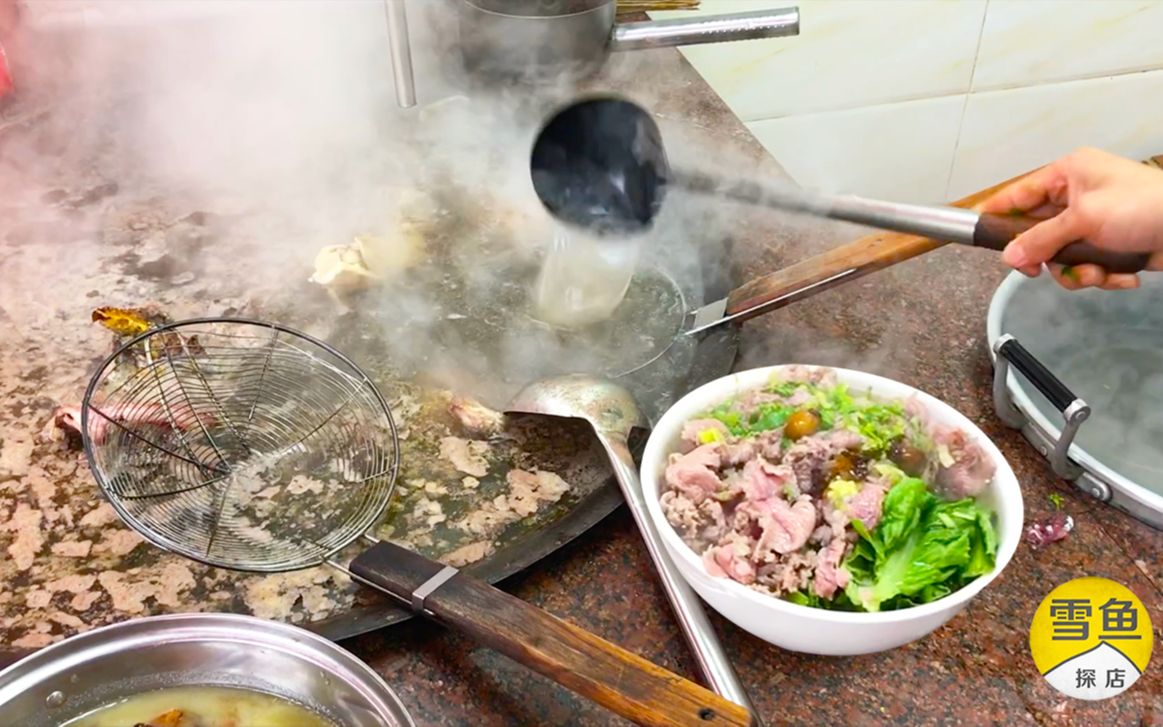 深圳大锅牛骨汤,50元一大碗肉一斤重!免费加汤吃饱,顾客都夸好