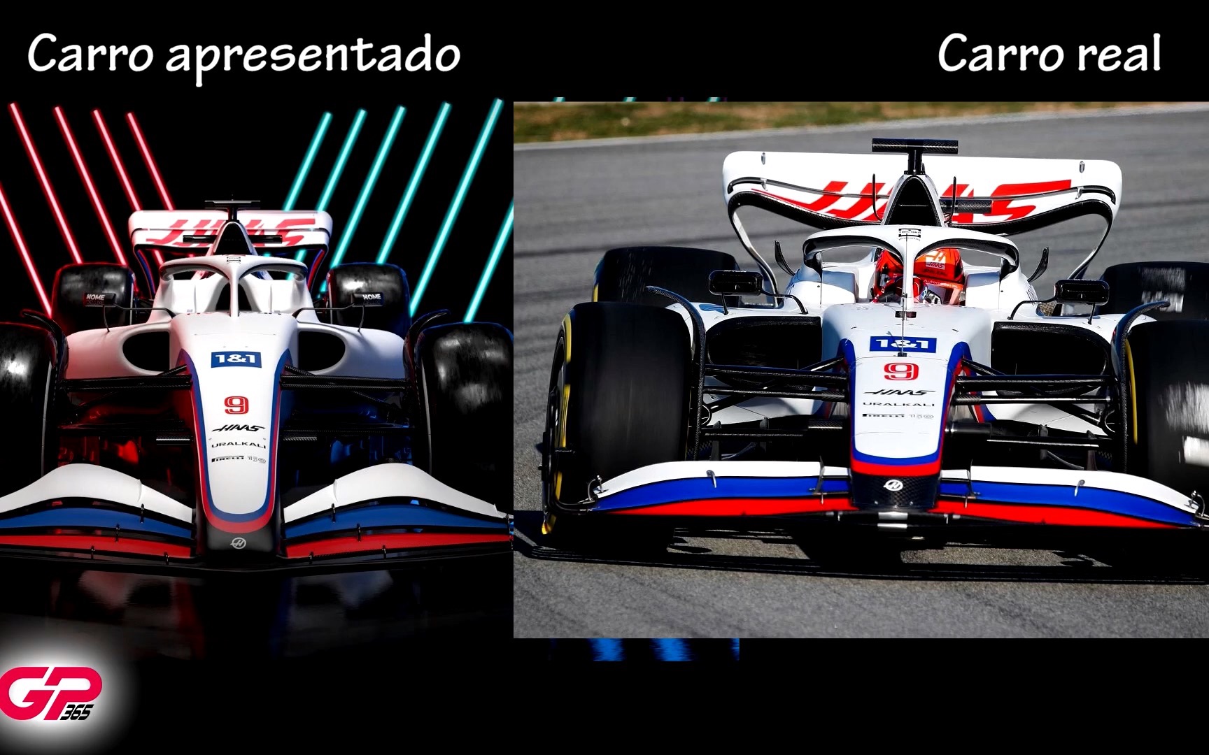 哈斯f1赛车vf22首航