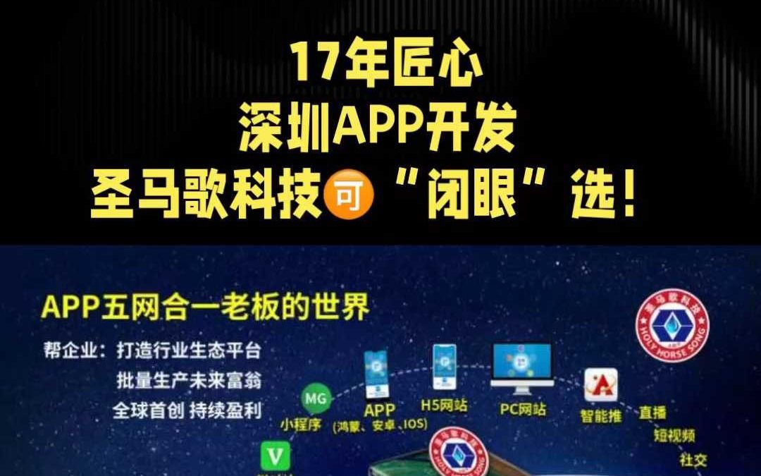 17年匠心深圳APP开发,圣马歌科技可闭眼选!哔哩哔哩bilibili