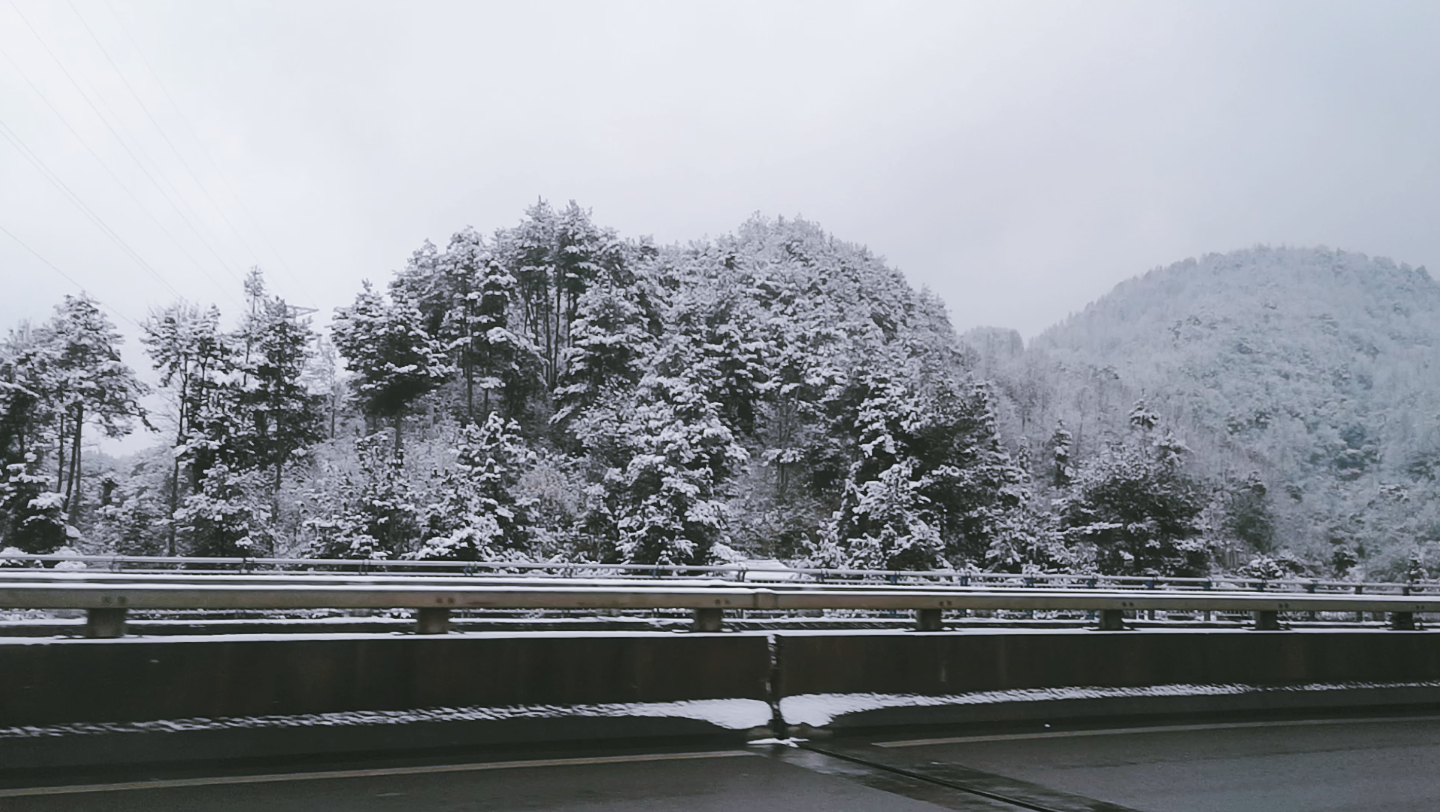 [图]2021末尾的初雪｜距上一次家乡落雪已时隔三年