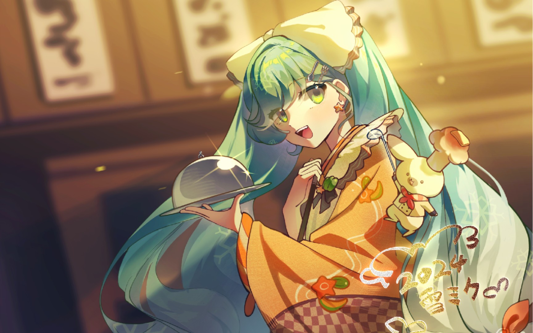 【绘画过程】2024雪未来