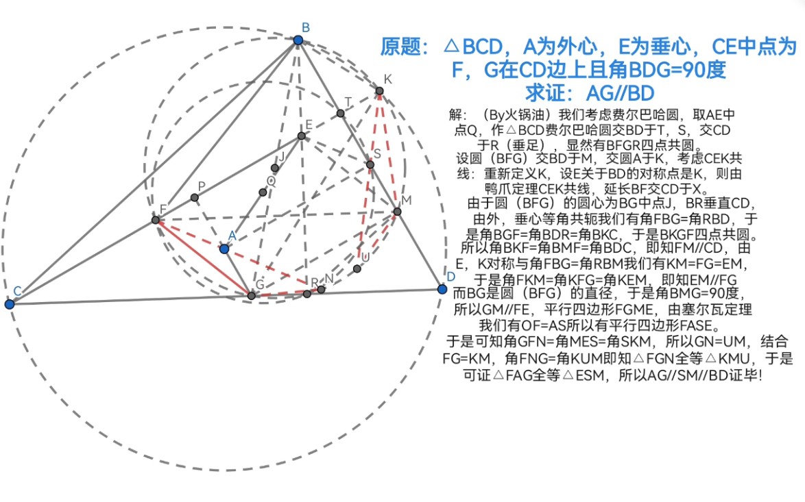 【封面仅供参考】初中数学平面几何 外心垂心 塞尔瓦定理哔哩哔哩bilibili