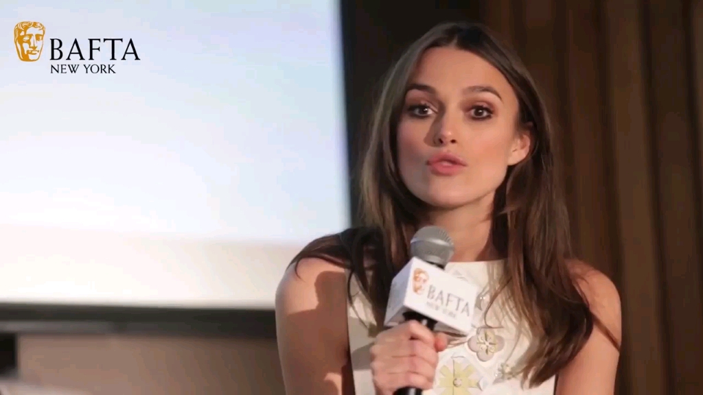 [图]英伦玫瑰 凯拉奈特莉采访1    Keira Knightley In Conversation | BAFTA New York