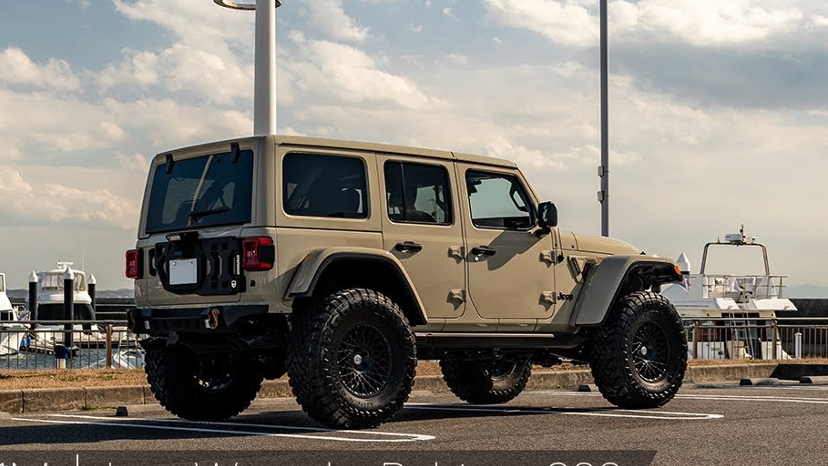 【4K鉴赏】V8牧马人 Jeep Wrangler Rubicon 392 on HRE Vintage 501M哔哩哔哩bilibili