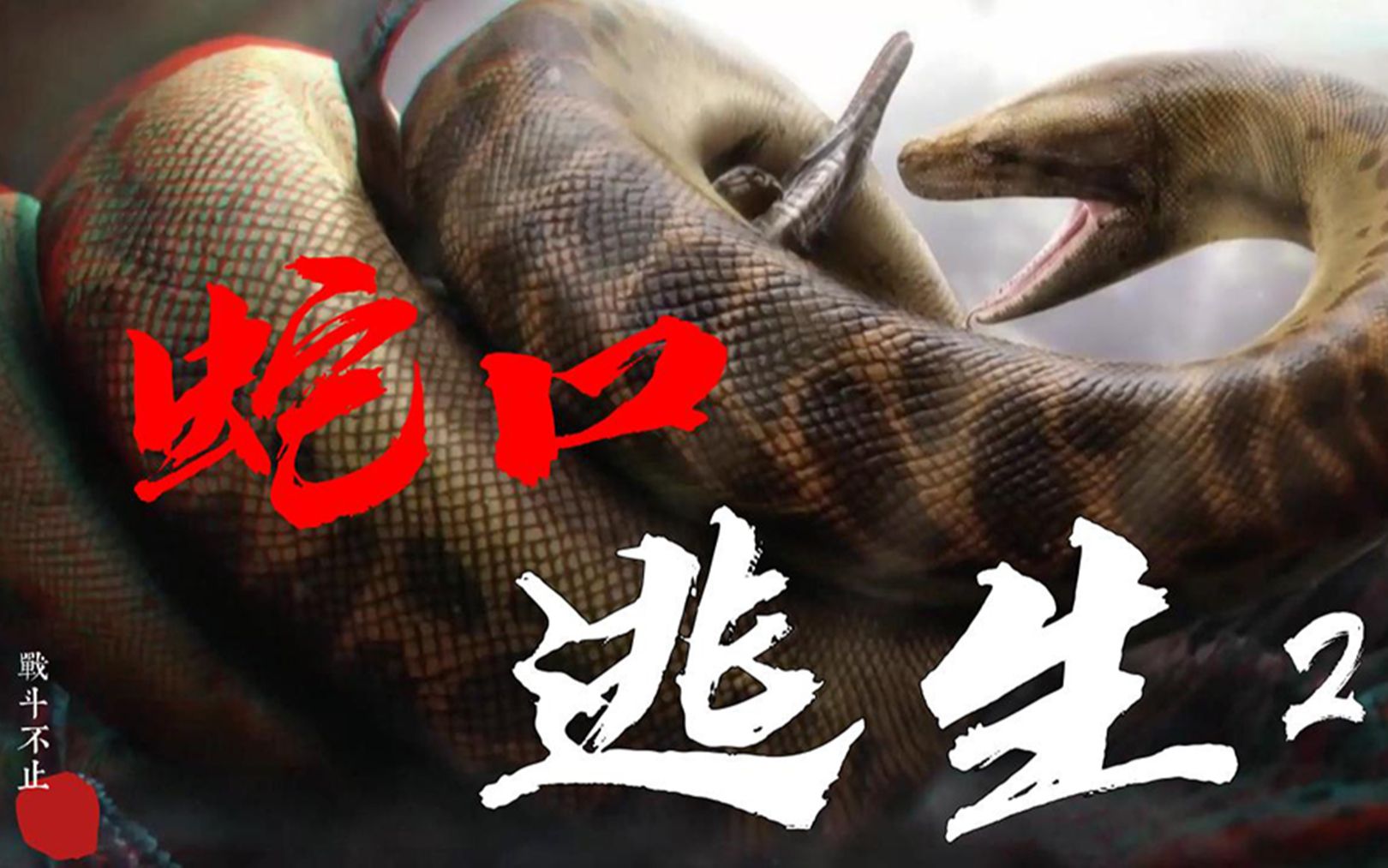 蛇口逃生第2集,蜥蜴在海滩险中求生,这一幕堪比史诗级大片!