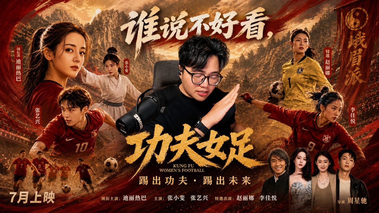 功夫女足，谁说不好看的？