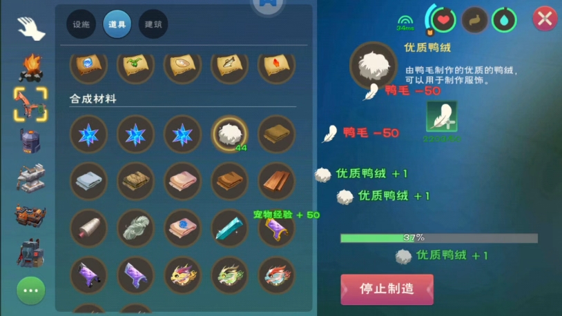 养殖玩家怎么可能不搞小黄鸭#创造与魔法