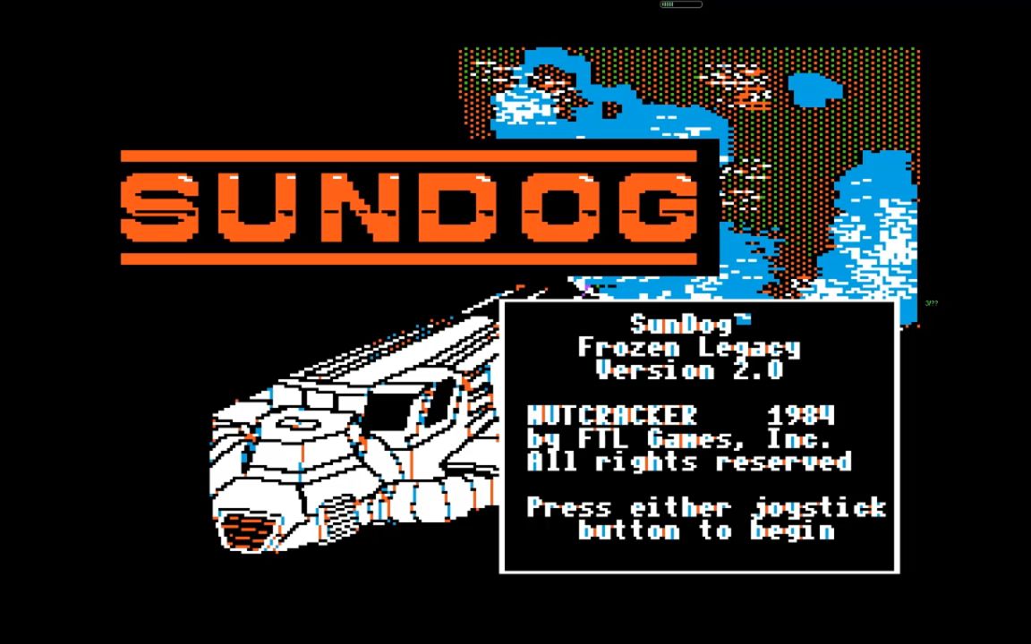 APPLE II 经典游戏:SUNDOG(阳犬号)哔哩哔哩bilibili