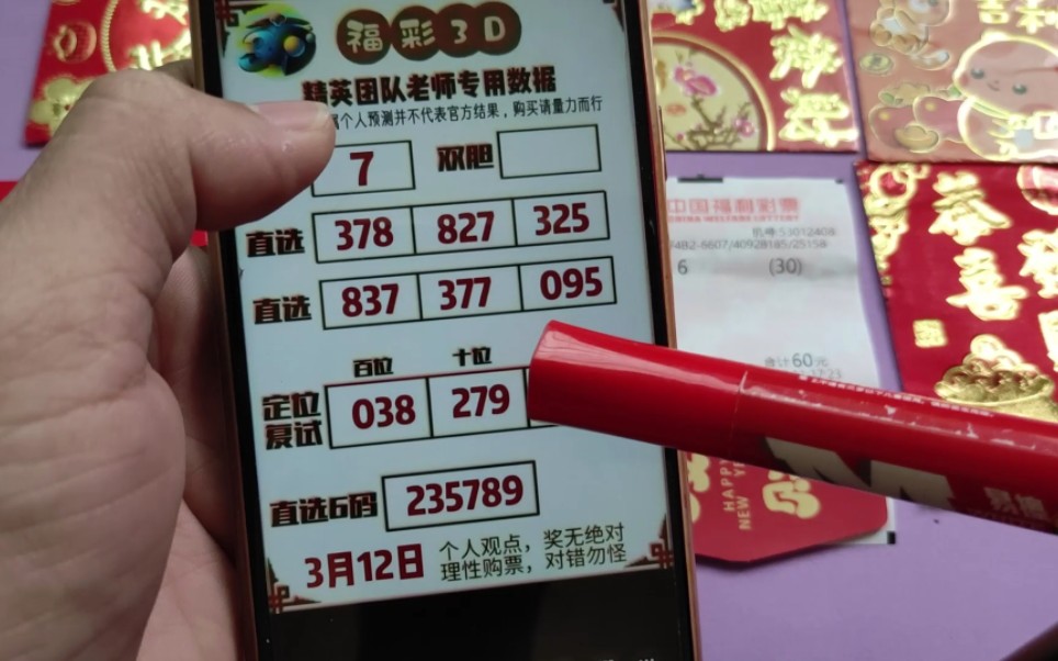 福彩3d今日专家最新预测精准号推荐