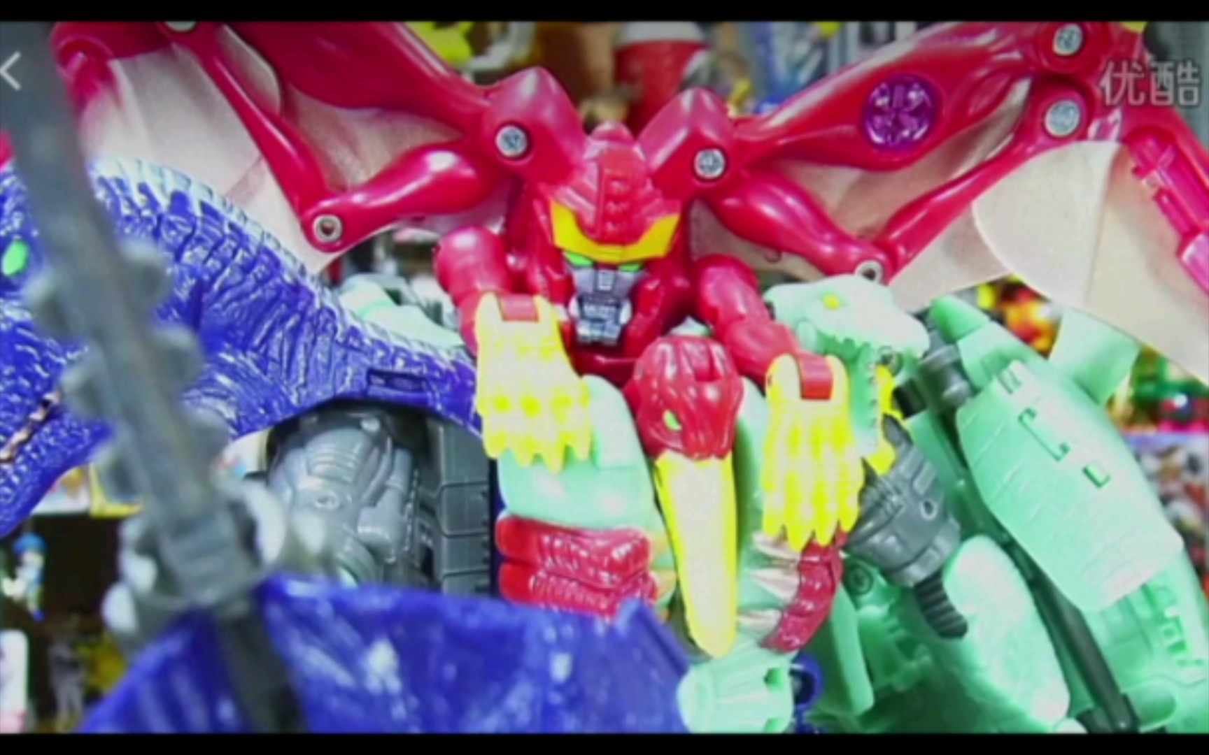 日本达人变形金刚定格动画 bwn帝释天