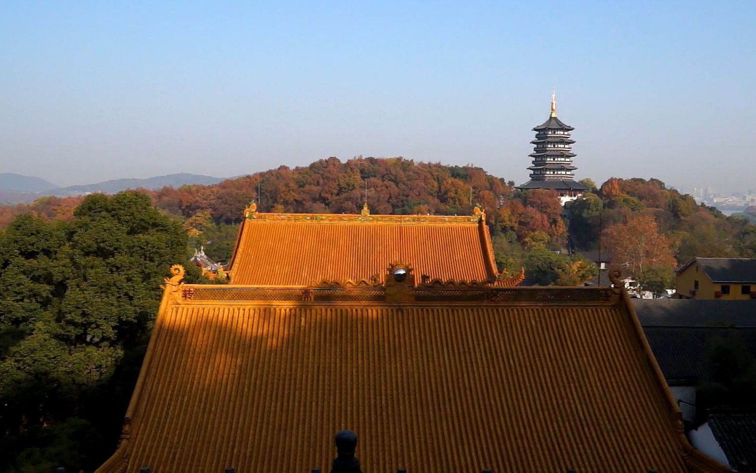 [图]杭州净寺，中国旅游精选景区，五代时西湖寺院之首，南宋五山拾刹之一，西湖十景之一。