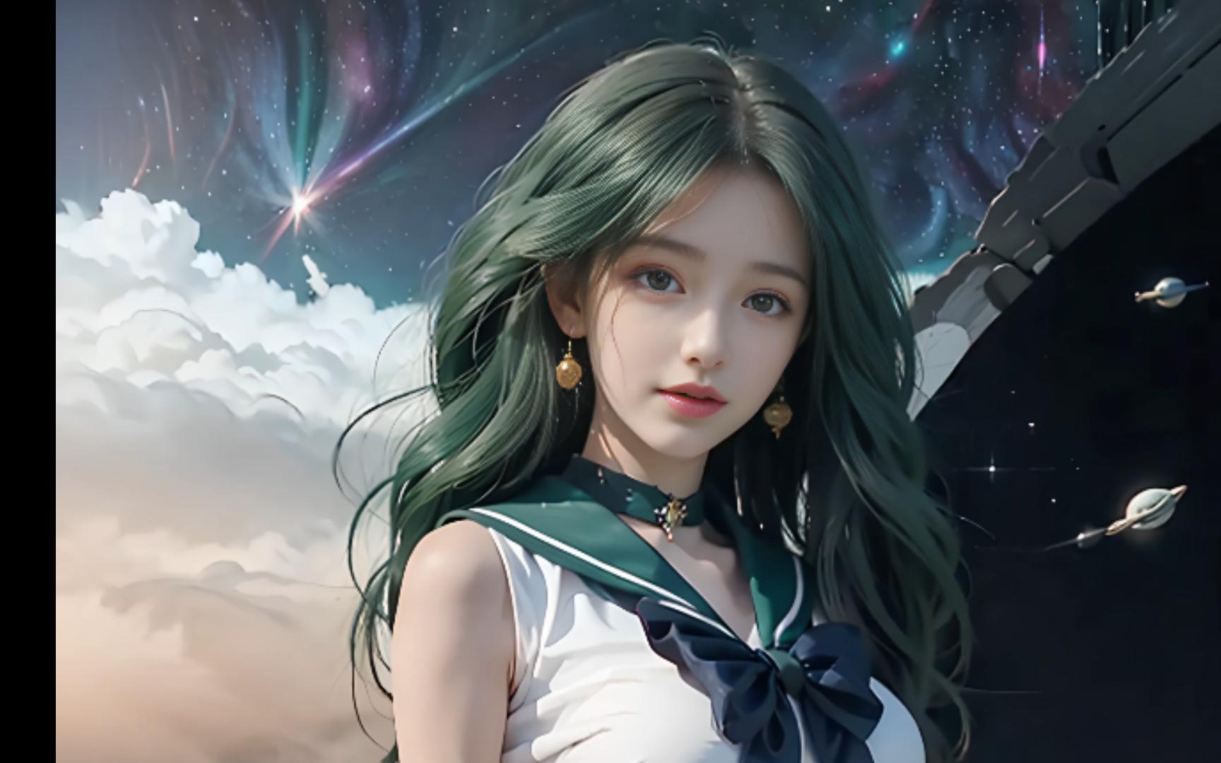 【ai美女2号】-美少女战士-水手海王星