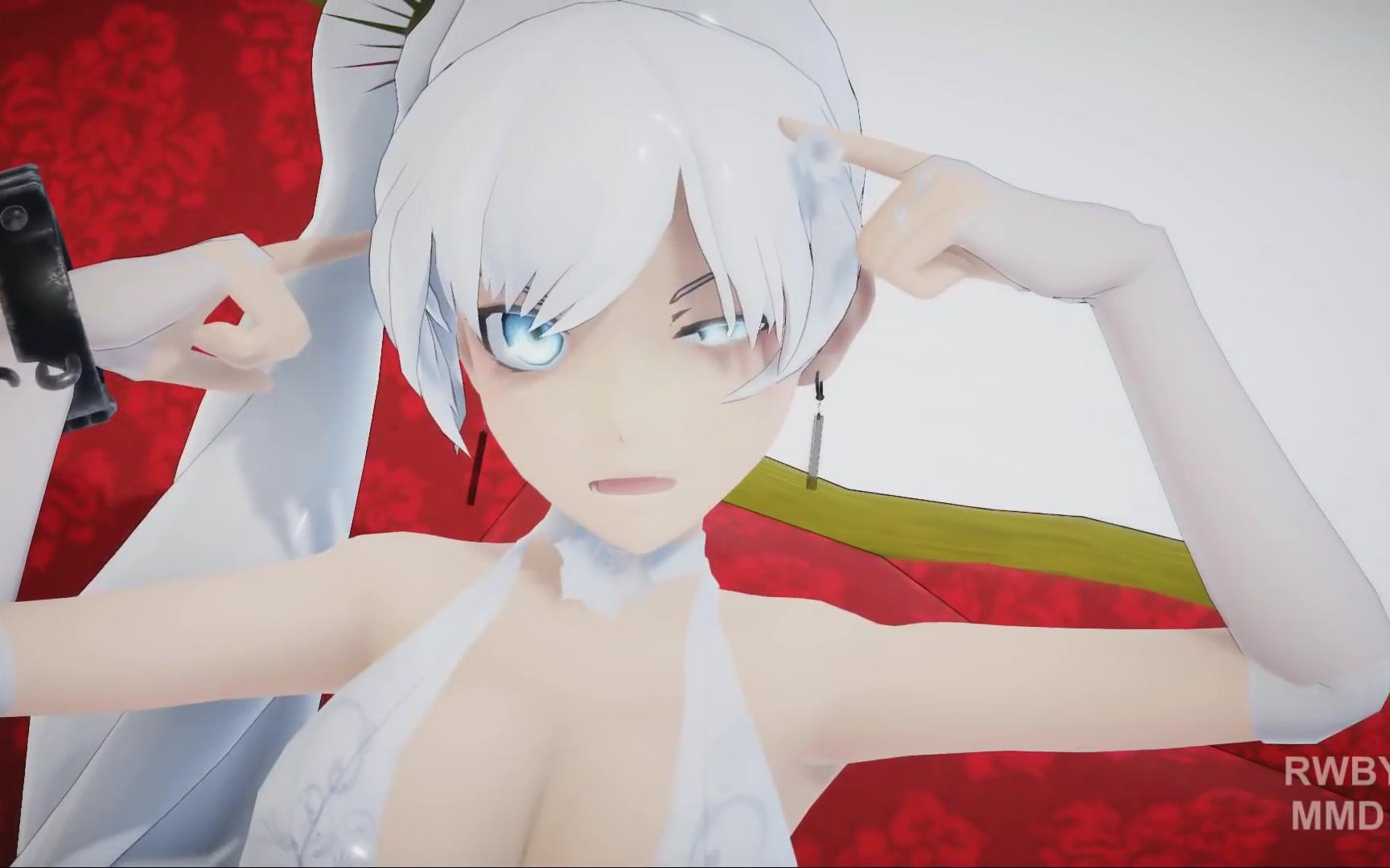 [图]【MMD】ruby x weiss 你我的心因这锁链紧密相连