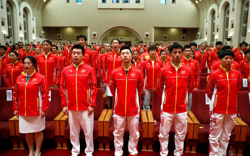 中国国家队出征东京奥运会,回顾曾经逆风翻盘奥运夺冠瞬间