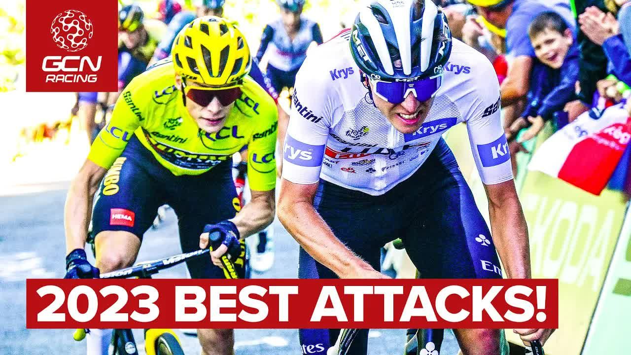 the best attacks in pro cycling 2023 round-up