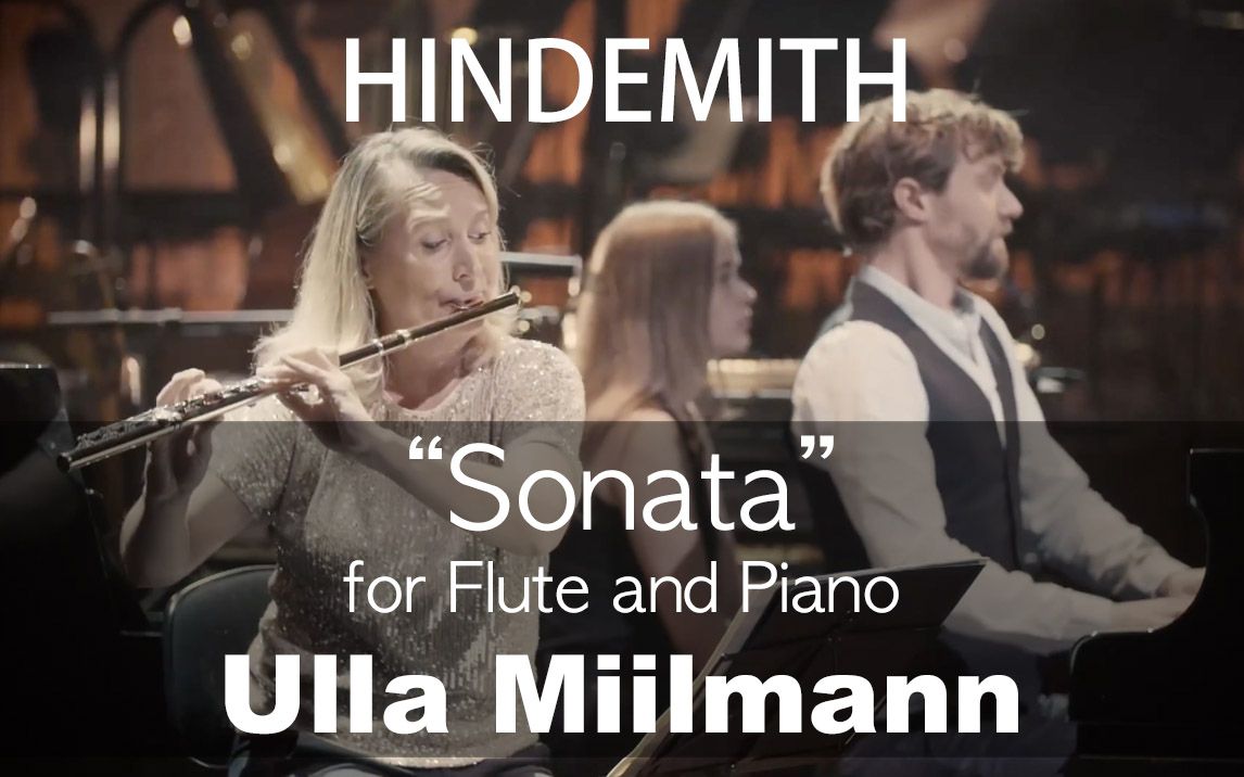 [图]P.Hindemith___Flute Sonata (Ulla Miilmann)