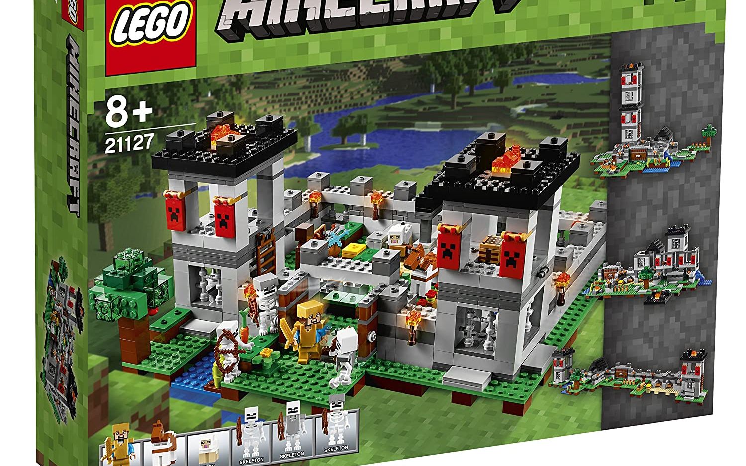 乐高我的世界系列21127堡垒要塞