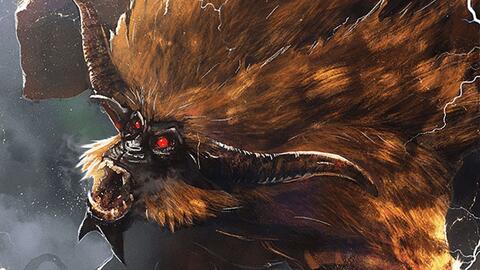 Mh生态设定 你的大盾和防强让我感到好笑之金狮子一家 展开黄金之翼的他甚至连古龙都心生畏惧 哔哩哔哩 Bilibili