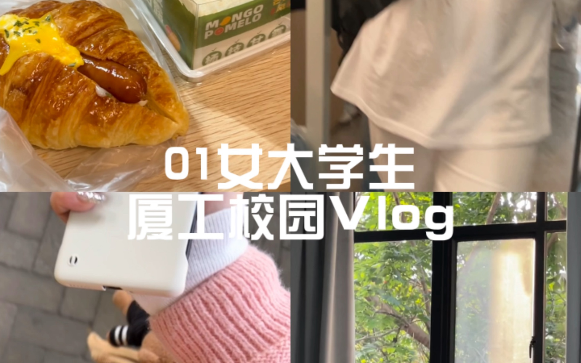 【Vlog】在厦门读书真的很幸福|学土木的女大学生|厦工校园日常哔哩哔哩bilibili