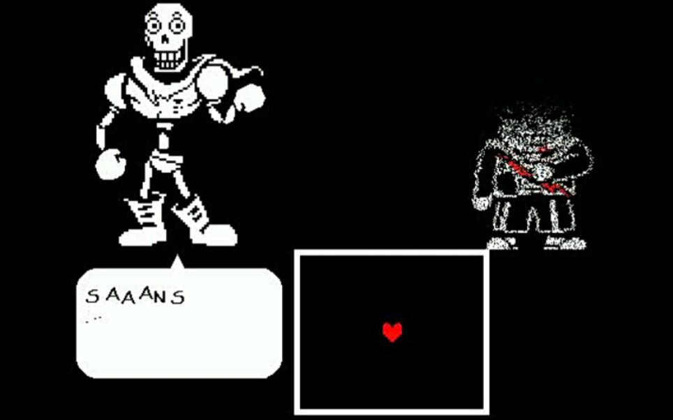 双重审判当你在papyrus面前杀死sans