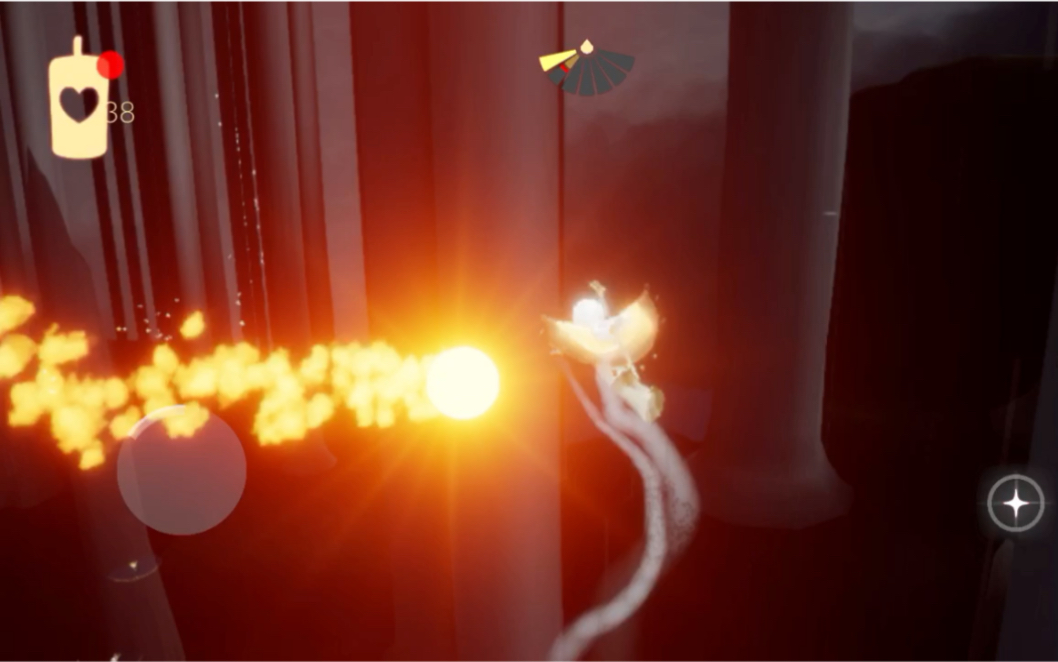 叶子光遇魔法季橙色光球橙光