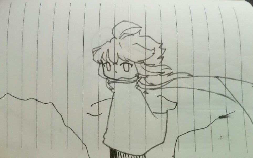 [oc/逐帧动画]我家oc会御剑飞行了哦(狗头)
