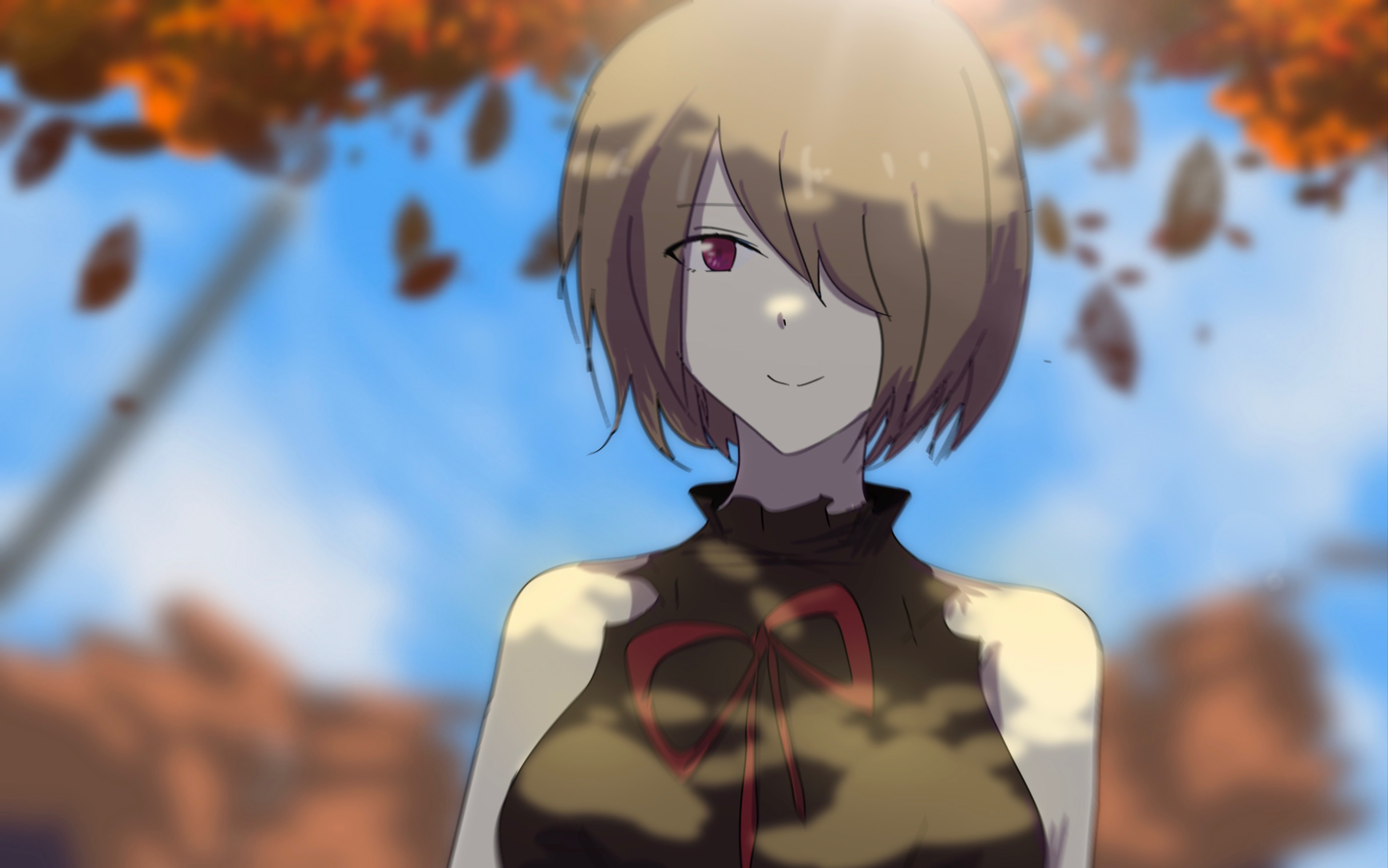 【procreate 】绘制过程:丽塔·红叶