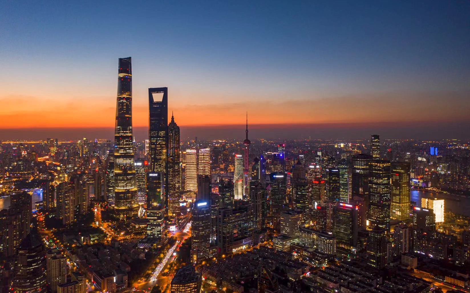 4k延时上海2020年航拍延时合集