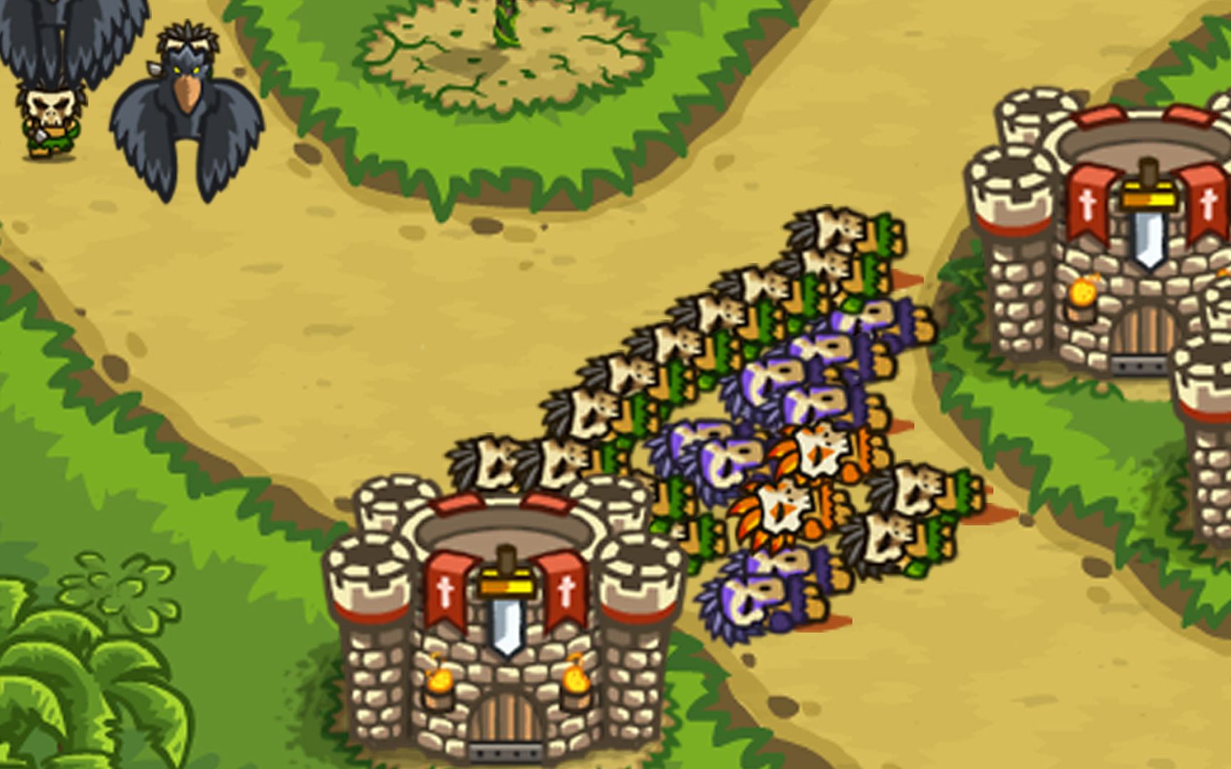 让塔防变割草,二代最强英雄的威力——【王国保卫战2】第9关 失落丛林