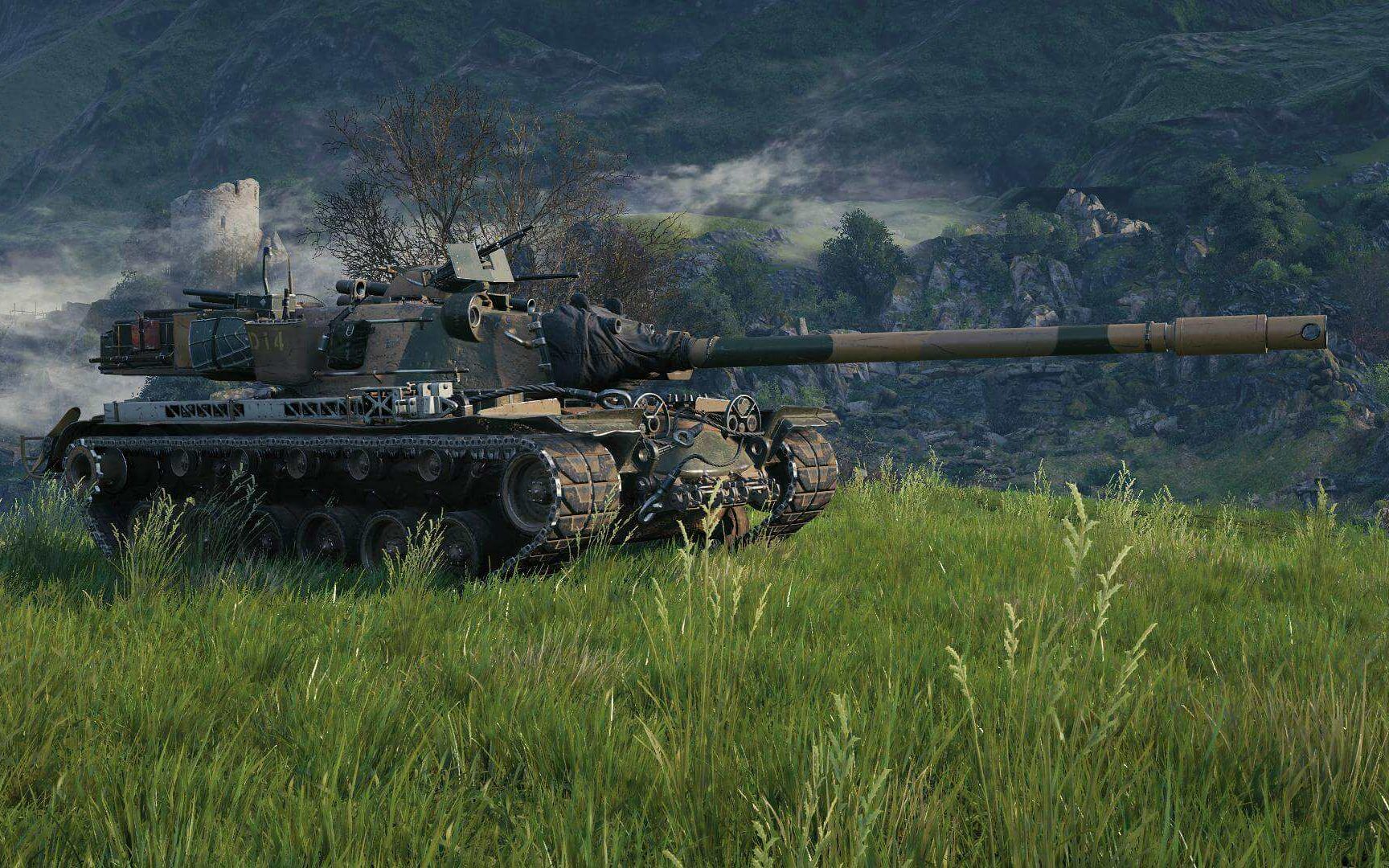 十三月坦克摸鱼年常第七期t110e57100dmg