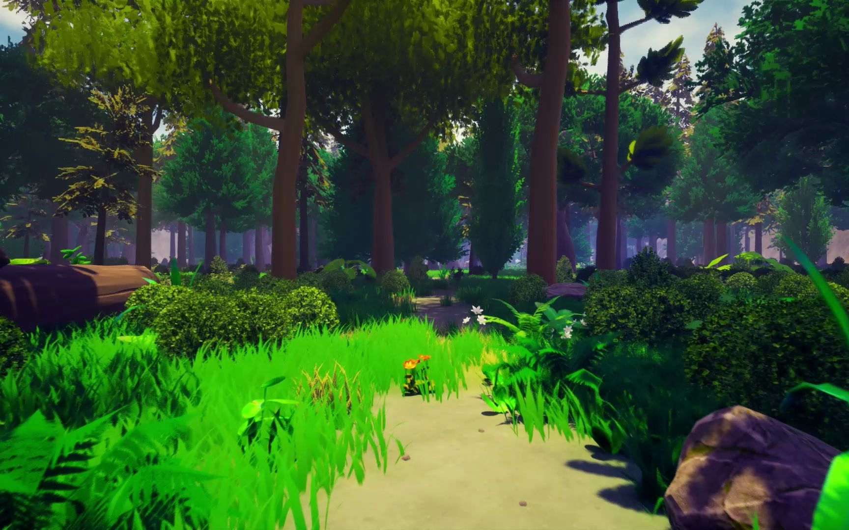 ue奇幻森林场景