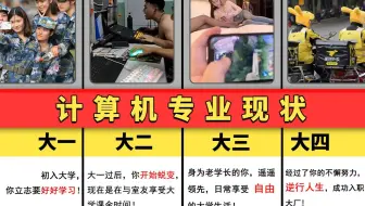 99%计算机专业学生关心的都在这！|几乎没有计算机知识的人，该如何自学计算机？快进来！帮你消灭所有信息差！