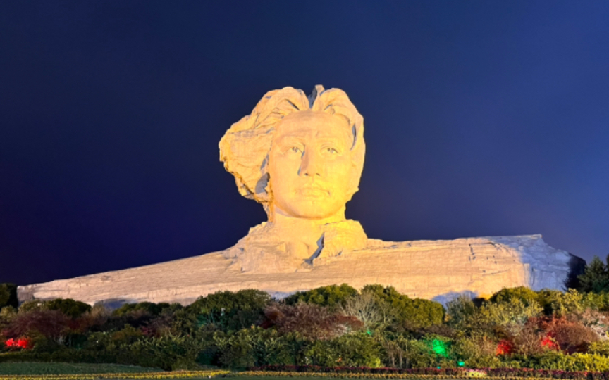 【生活】长沙橘子洲头夜景